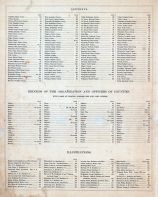 Table of Contents 002, Nebraska State Atlas 1885
